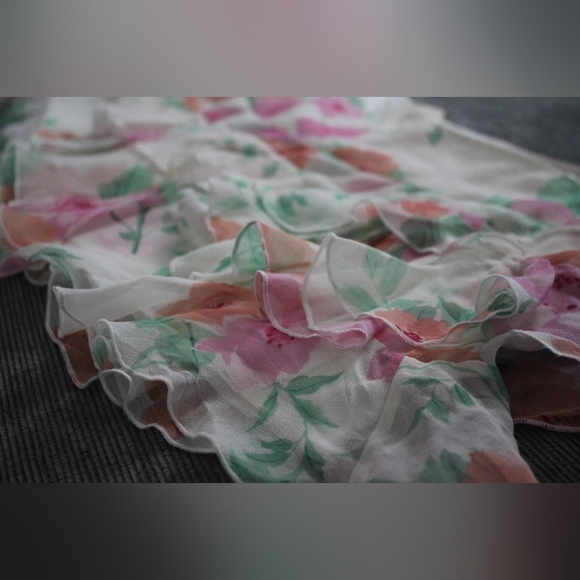 💐 NWT Vintage Abercrombie & Fitch Micro Mini Y2K Skirt Deadstock 100% Silk - Picture 10 of 16